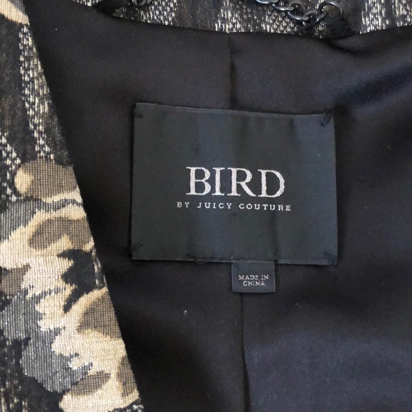 Bird by Juicy Courture Joni floraljacquard blazer - Picture 3 of 6